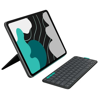 Étui-clavier Flip Folio de Logitech pour iPad Pro de 13 po (M4)/Air de 13 po (M2/M3) - Graphite