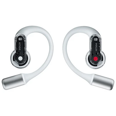 Écouteurs boutons ouverts 100 % sans fil Ear (open) de Nothing - Blanc - Exclusivité de Best Buy