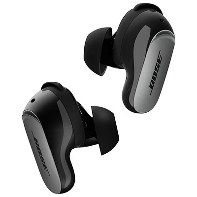 Écouteurs boutons Bluetooth à suppression du bruit QuietComfort Ultra (2e génération) de Bose - Noir