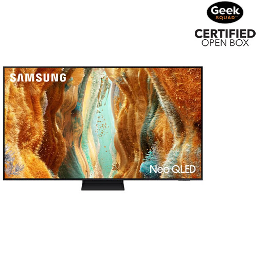 Boîte ouverte - Téléviseur intelligent Tizen HDR Neo QLED UHD 4K de 75 po série QN70F de Samsung (QN75QN70FAFXZC) - 2025