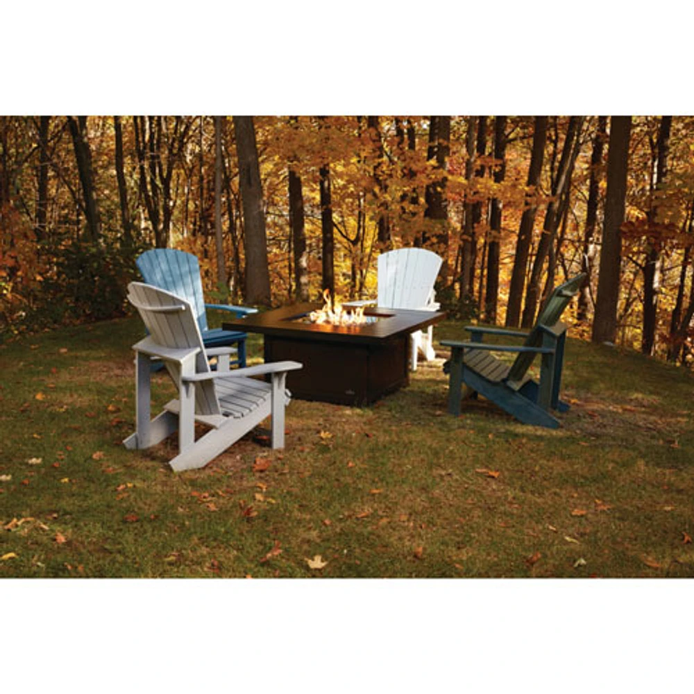 Napoleon St. Tropez Square PatioFlame Freestanding Gas Fire Pit Table - 60,000 BTU