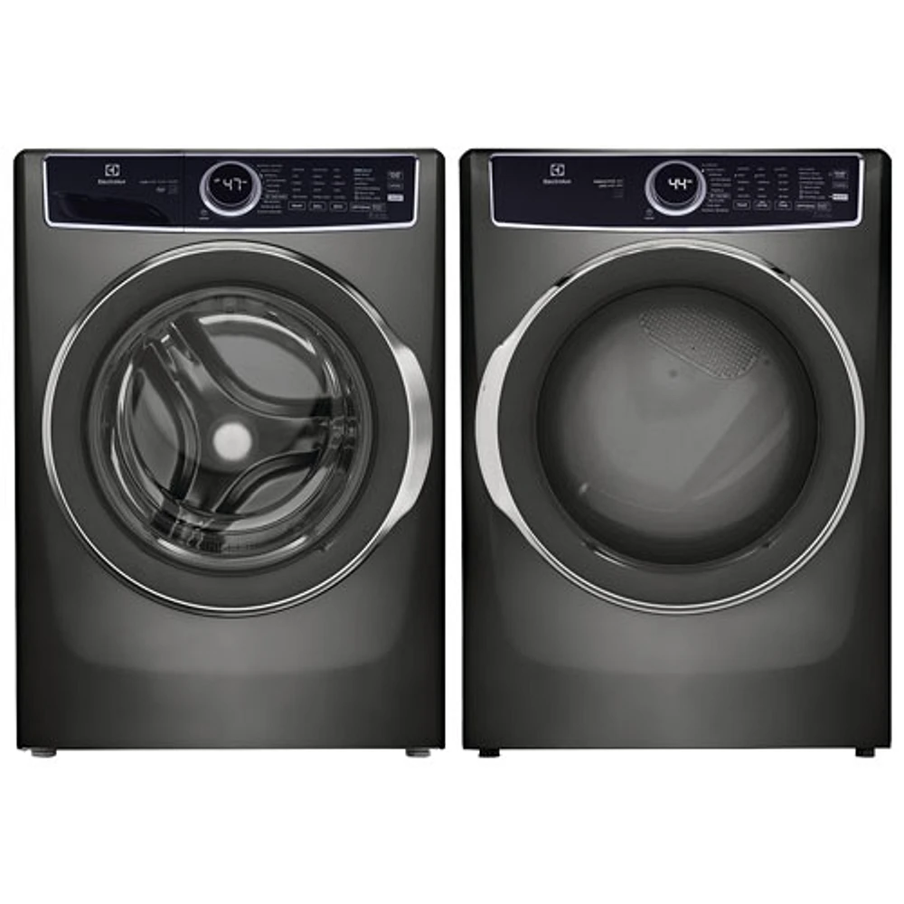 Electrolux 5.2 Cu. Ft. HE Front Load Steam Washer & 8.0 Cu. Ft. Electric Steam Dryer