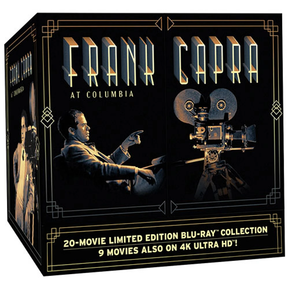 Frank Capra At Columbia 20-Movie Collection (édition limitée) (Ultra HD 4K) (combo Blu-ray)