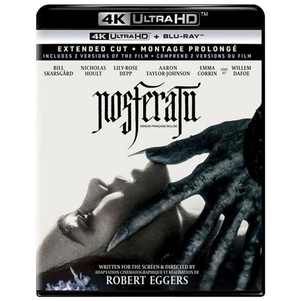 Nosferatu (Extended Cut) (4K Ultra HD) (Blu-ray Combo)