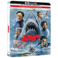 JAWS (50th Annversary Edition) (SteelBook) (4K Ultra HD) (1975)