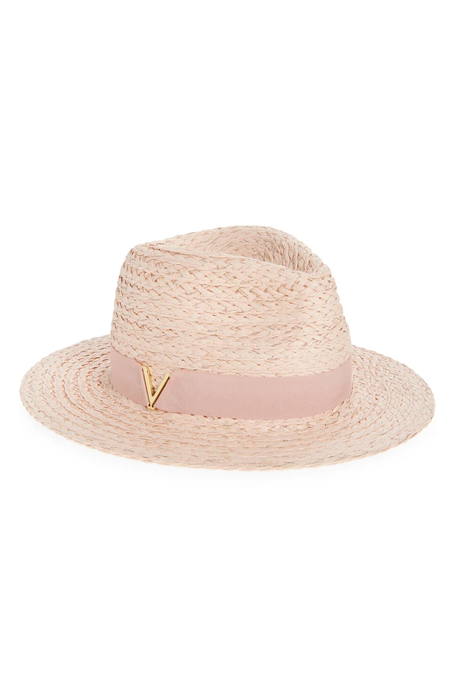 Lala Metallic Panama Hat