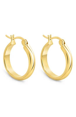 Tabitha Polished Hoop Earrings