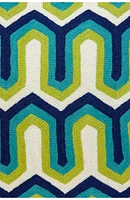 Handmade Monte Transitional Pillow - 20" x 20" - Multi