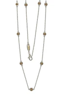 Sterling Silver Sapphire Station Necklace