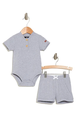 Kids' 2-Piece Bodysuit & Knit Shorts Set
