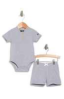 Kids' 2-Piece Bodysuit & Knit Shorts Set