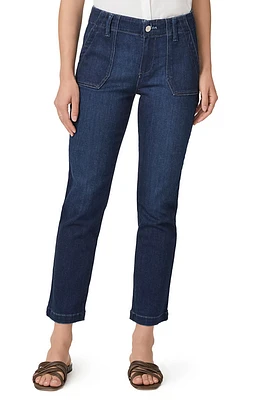 Mayslie Ankle Straight Jeans