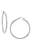 Tube Hoop Earrings
