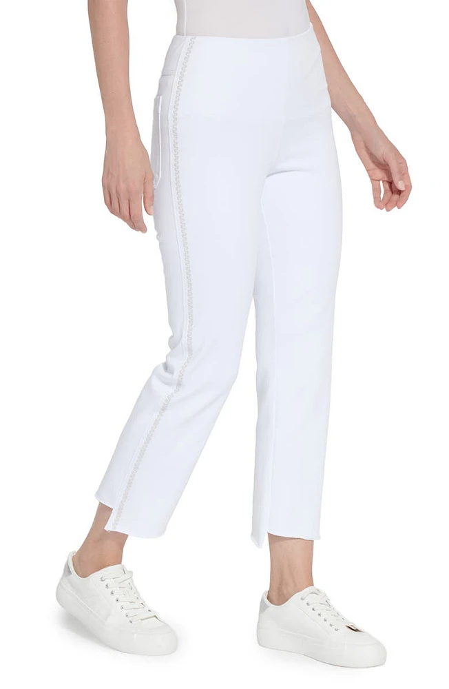 Kenny Step Hem Ankle Baby Bootcut Jeans