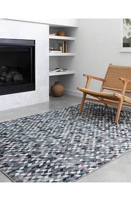 Maddox Collection Rug - Ocean/Grey - 8' x 10'