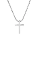 Stainless Steel Cross Pendant Necklace