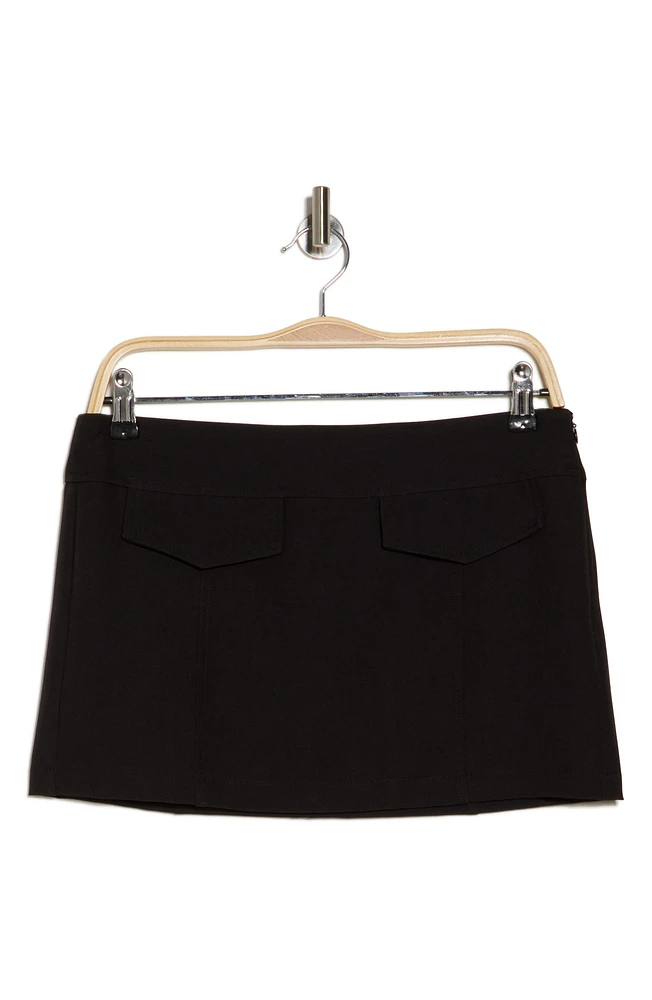 Pocketed Miniskirt