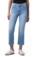 High Waist Crop Bootcut Jeans