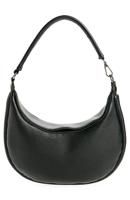 Convertible Faux Leather Shoulder Bag