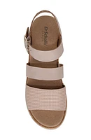 Once Twice Platform Wedge Sandal