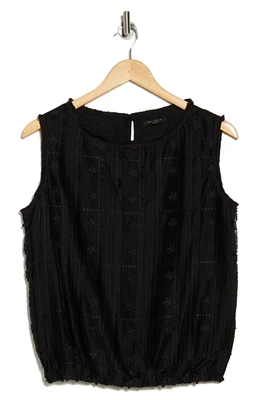 Ruffle Front Sleeveless Top