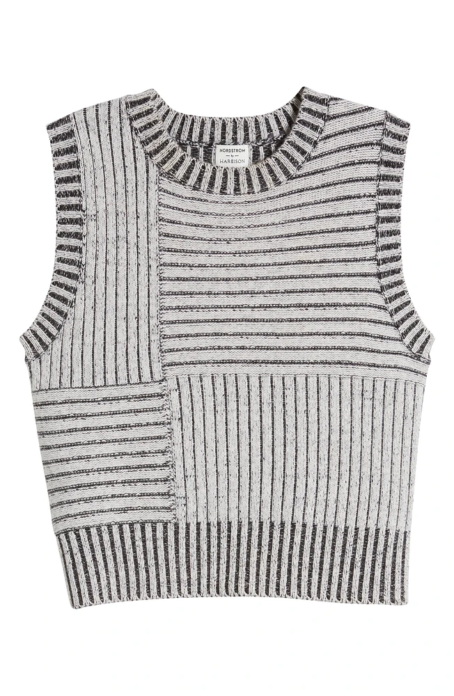 Harbison Rib Wool & Cashmere Sweater Vest