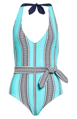 Luchia Belted One-Piece Swimsuit