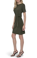 Side Tie A-Line Dress