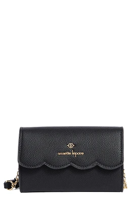 Ruthie Scallop Flap Wallet on a Chain
