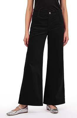 Jean High Waist Wide Leg Pants