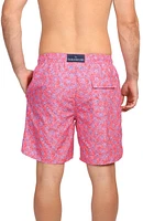 Abstract Swim Shorts