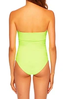 Wired Strapless One-Piece Swimsuit