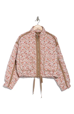 Cropped Quilted Jacket