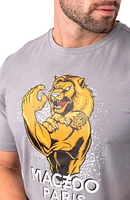 Power Lion Logo Graphic Tee