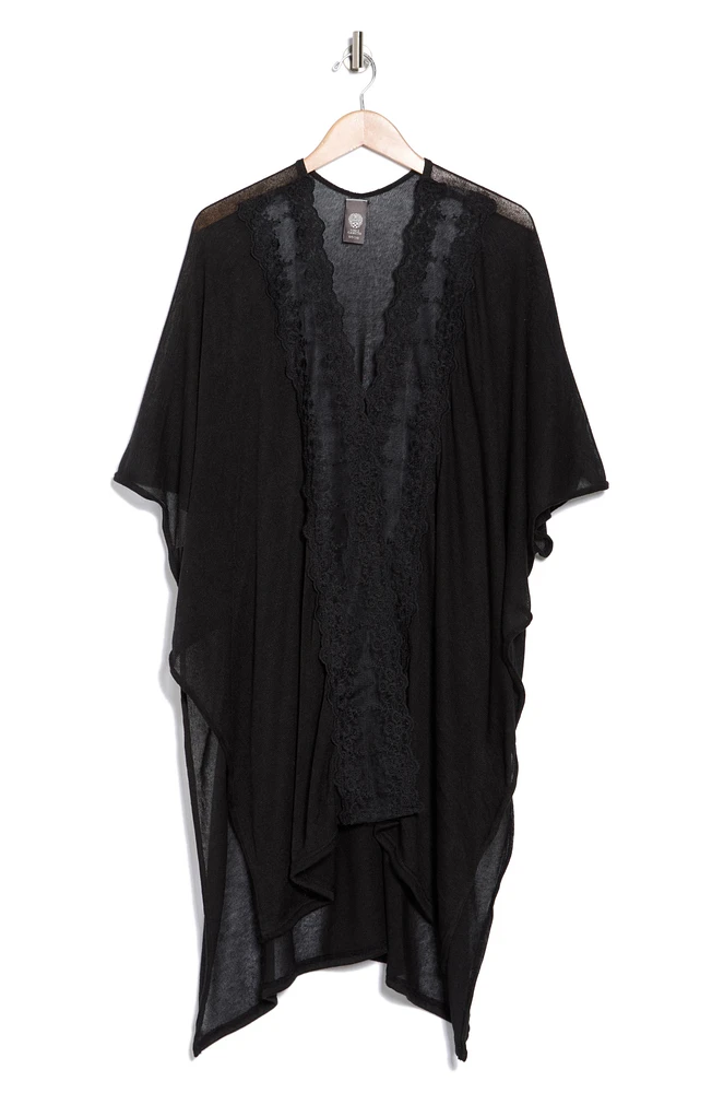 Lace Trim Duster