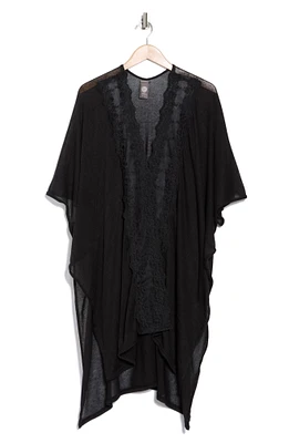 Lace Trim Duster