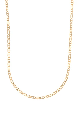 Flat Mariner Chain Necklace