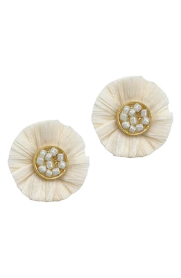 Mixed Media Stud Earrings