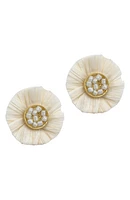 Mixed Media Stud Earrings