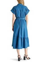 Short Sleeve Chambray Shirtdress