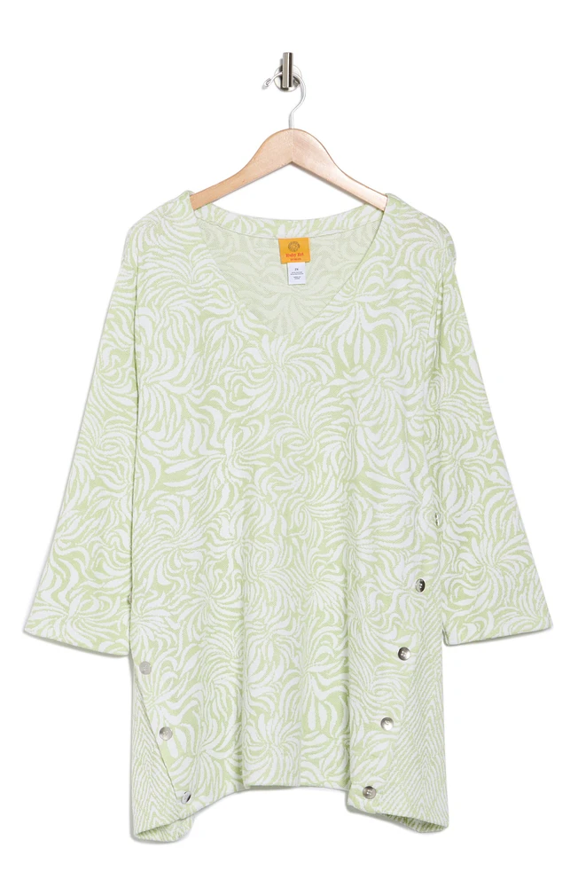Terry Jacquard Tunic
