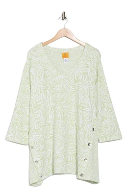 Terry Jacquard Tunic