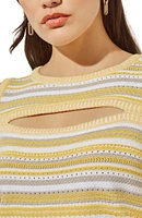 Cold Shoulder Crop Top