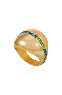 Crystal Dome Ring