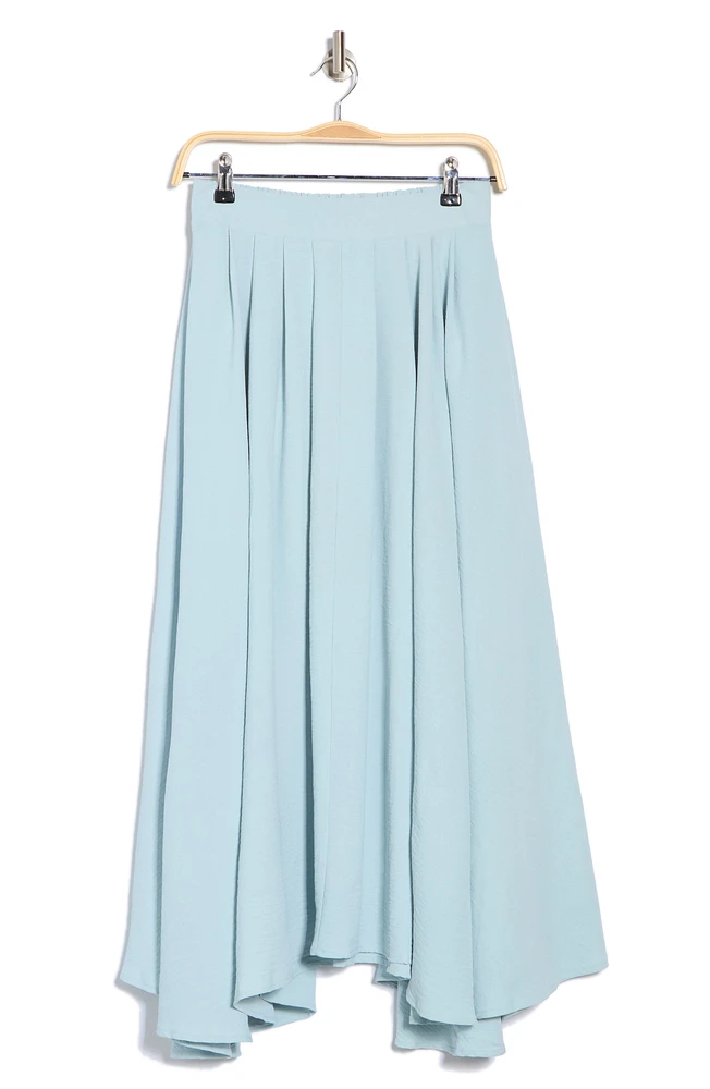 Pleated Maxi Skirt