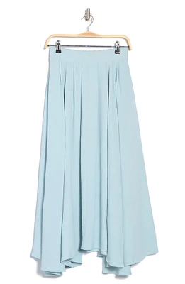 Pleated Maxi Skirt