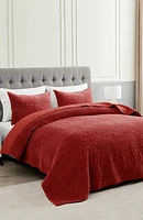 Tamara Velour Quilt 3-Piece Set