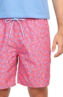 Abstract Swim Shorts