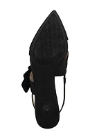 Sandri Kitten Heel Slingback Pump