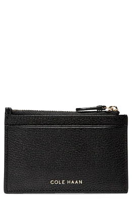 Top Zip Card Case